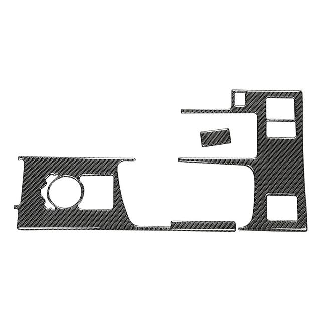 For Lexus IS250 2013- Carbon Fiber Car Central Control Gear Board Panel Decorative Stickers Auto Accesorios Para Vehículos