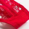 Sexy Pearl Thong Femal Open Crotch G String Women's Underwear Lingerie Low-Waist T-back Panties K76