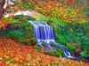 5D Diamond Painting Waterfall Full Square Round Diamond Embroidery Mountain Landscape Rhinestone Picture Home Decor