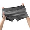 Men's Striped Loose Breathable Flat Angle Underwear Mid Waist Men's Underwear