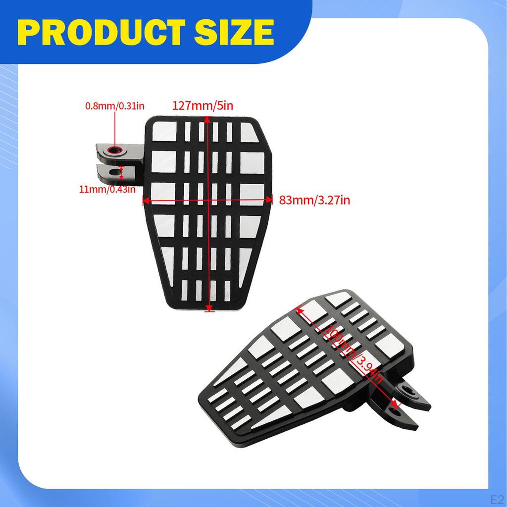 Motorcycle Foot Pegs, Pedals, Spare Parts, Repair DIY Modified Footrests,