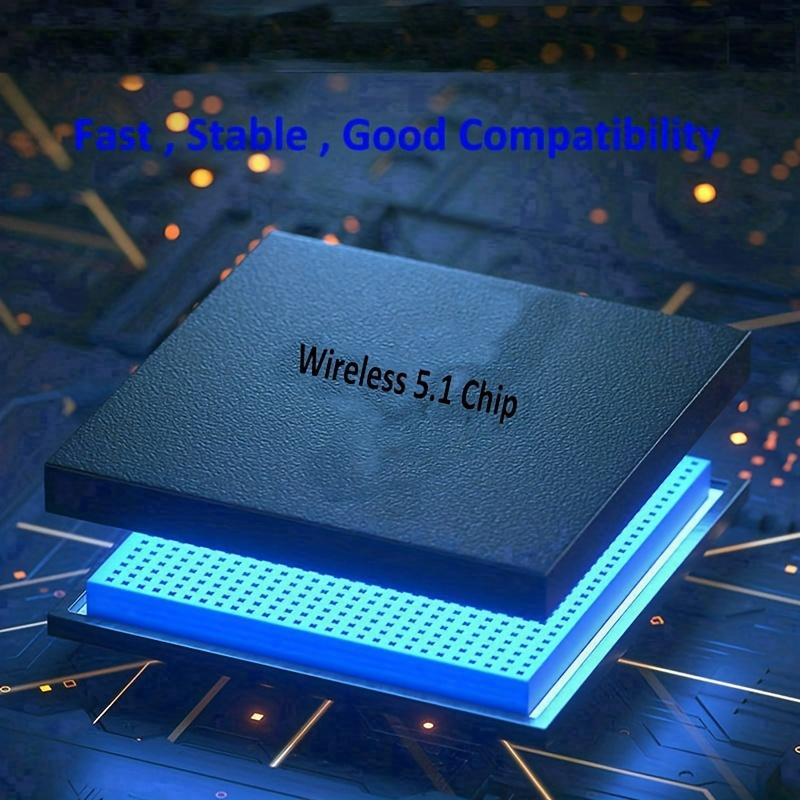 Přenosná skládací mini bezdrátová klávesnice s touchpadem – kompatibilní s Windows, Android, IOS, Mac, pro tablety a chytré telefony