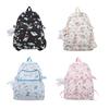 Cute Cartoon Shoulder Bag For Girls Large Capacity Waterproof Nylon Material