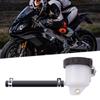 Brake Pump Oil Jug Brake Master Cylinder Fluid Reservoir Fluid Bottle Reservoir for Kawasaki ZX6R 1998-2018 ZX10R 2004-2018