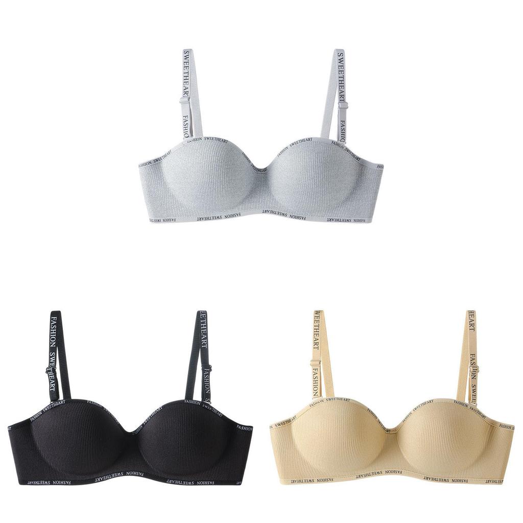 Seamless Nylon Push Up Bra For Women With Breathable Lightweight Fabric