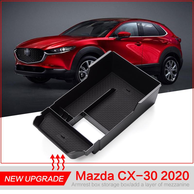 For Mazda CX-30 CX30 2020 -2024 Center Console Armrest Storage Box Tray Organizer Accessories Tidying