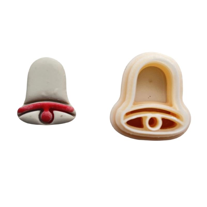 Christmas Tree Clay Cutter Christmas Clay Cutter Bows Clay Cutting Molds Easy To Use Clay Earring Cutter for Women Girls