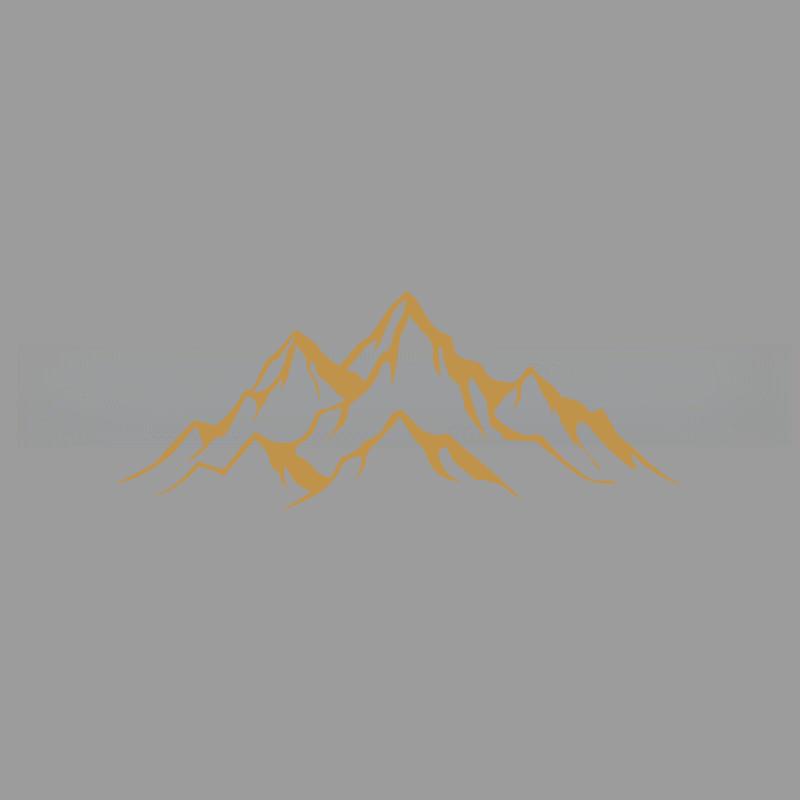 mountains criss-cross creative&funny stickers for cartoon fans&lover,high quality for car trucks motorcycles &laptops