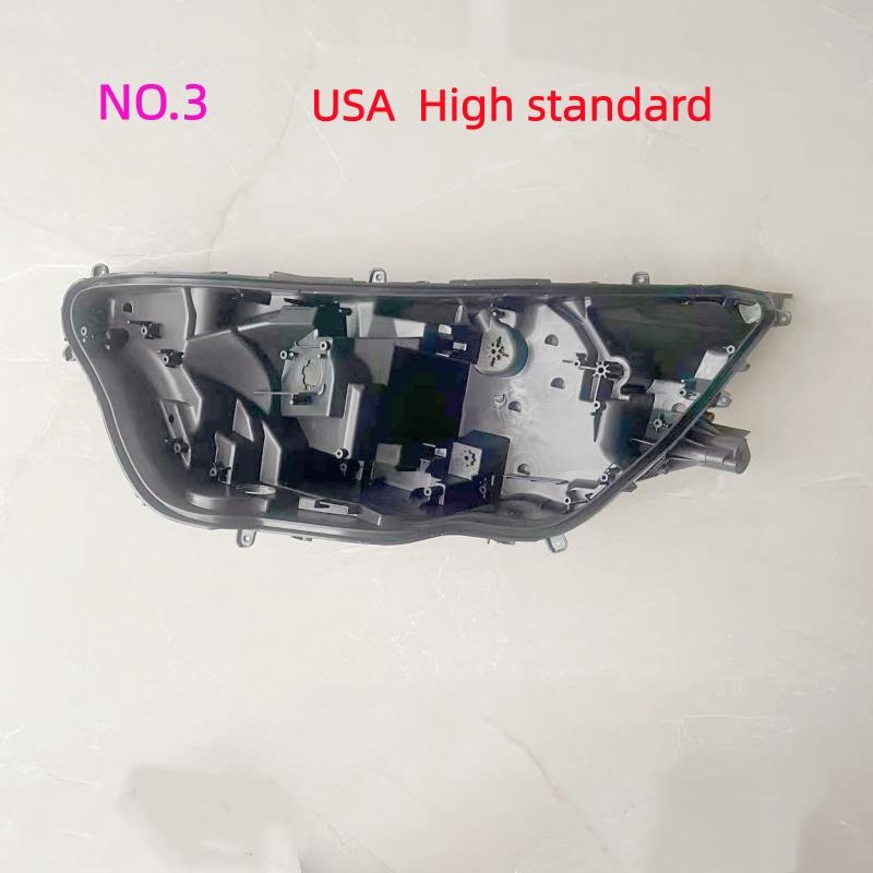 

For TOYOTA RAV4 2023 2024 Headlamp Base Headlight Rear shell Replacement Headlight House Black rear shell NO.3 Left side