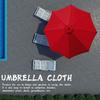 Replacement 6/8 Bones Umbrella Cloth Polyester Sunshade Cloth Waterproof Sun Protection Detachable Washable Rain Gear Accessory
