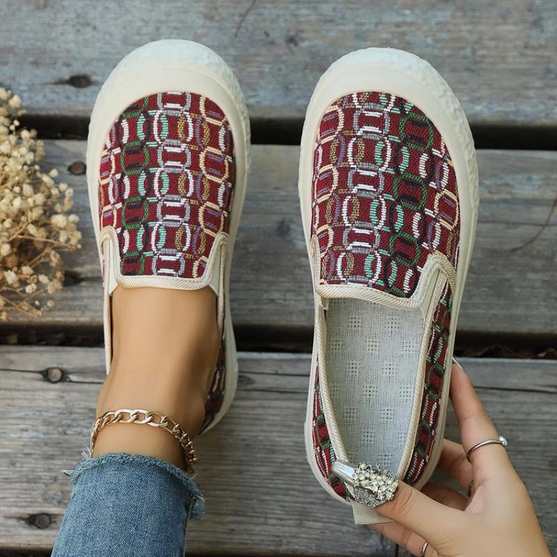 Fashion Casual Shoes Luxury Brand Designer Lazy Shoes Female Fishermen Casual Shoes Plaid Slippers Ladies Flat Soled Loafers