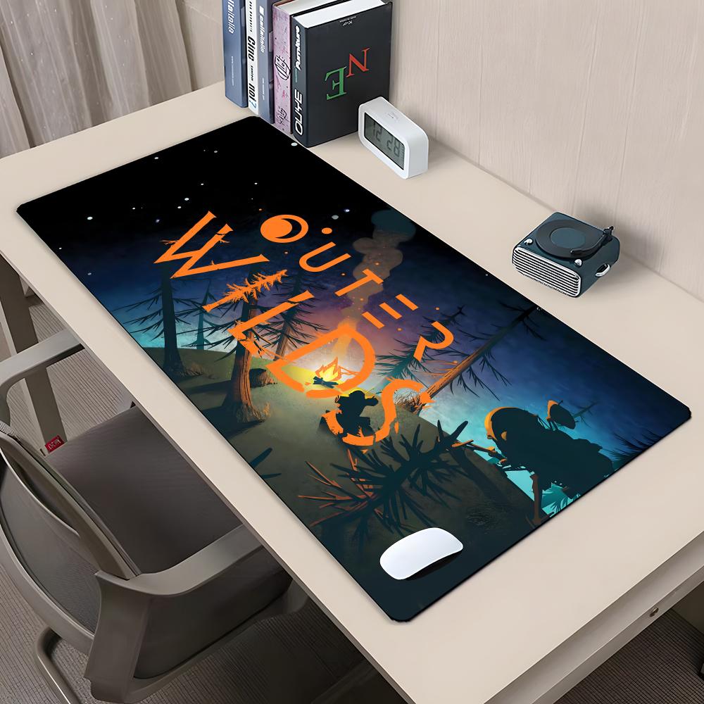 Outer Wilds Mouse Pad Rubber Antislip Keyboard Pad 40x90cm Mousepad Gaming Accessories XXL Office Computer Mat