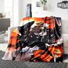 Anime Saga Of Tanya The Evil Character Print Fleece Blanket Soft Warm Throw Blanket Sofa Couch Bed Home Decor For Anime Fans