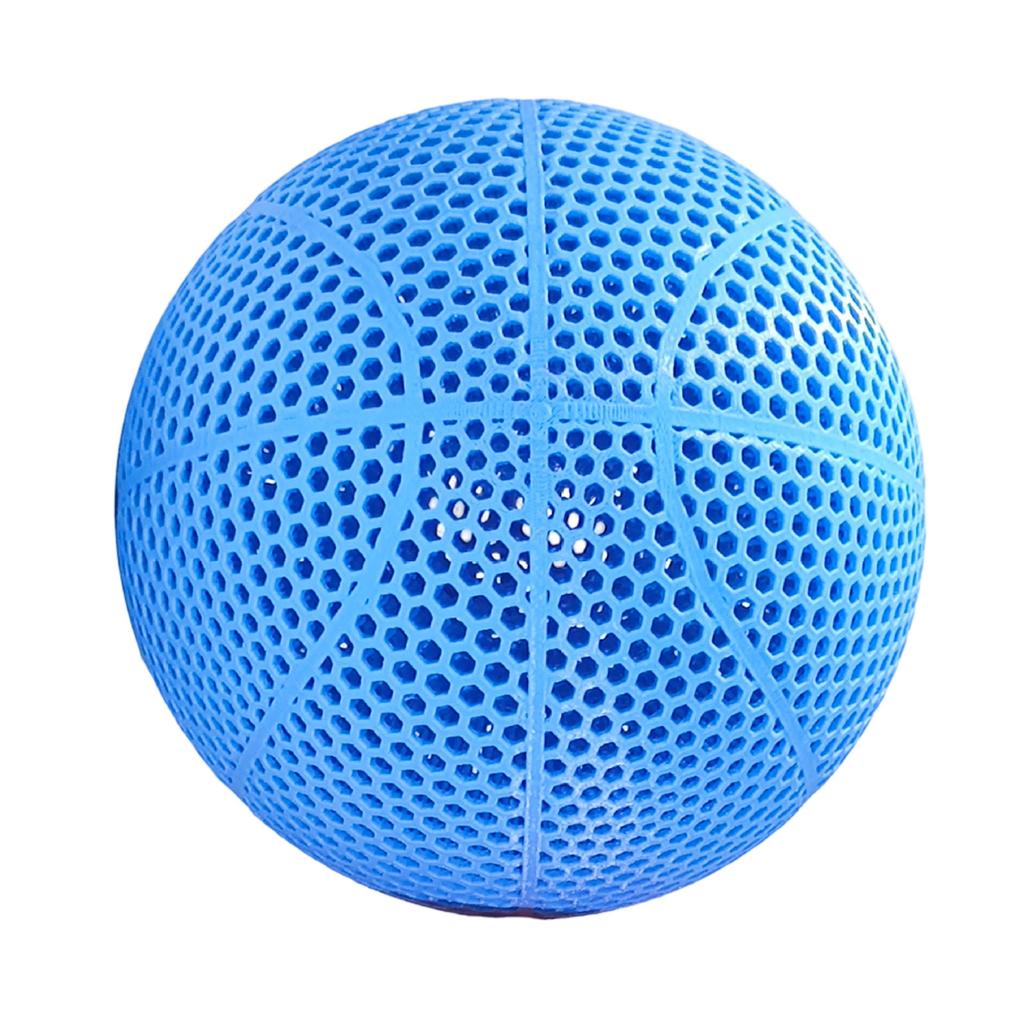 3D-gedruckter Airless-Basketball - Kein Aufpumpen erforderlich, Hoch - Geeignet für den Innen- und Außenbereich.