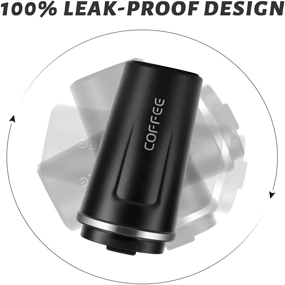 Edelstahl Smart Coffee Tumbler Thermosbecher mit intelligenter Temperaturanzeige Tragbarer Reisebecher 380 ml 510 ml