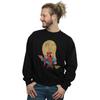 Looney Tunes Mens Yosemite Sam Distressed Sweatshirt