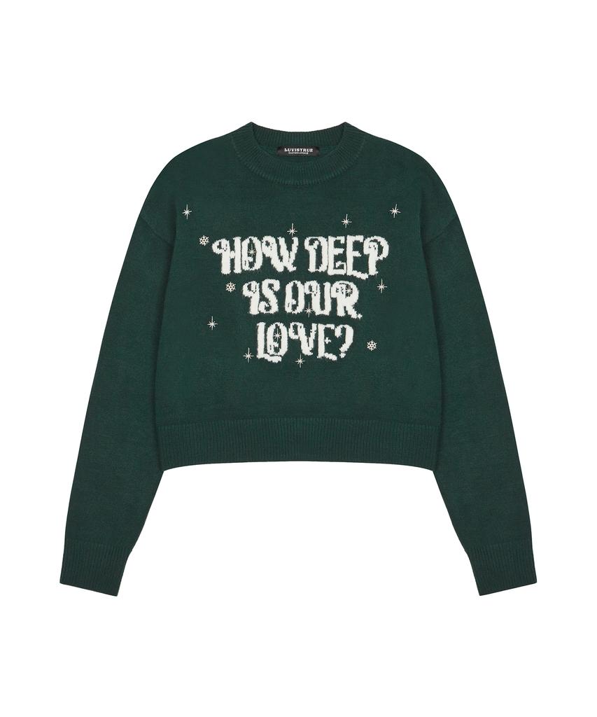 LUVISTRUE Xm Shooting Star Knit(Green)
