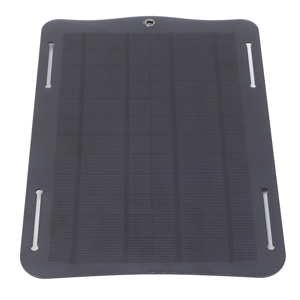 10W 5V Solar Panel Monocrystalline Silicon USB Solar Charing Panel with Suction Cups for Outdoor RV 