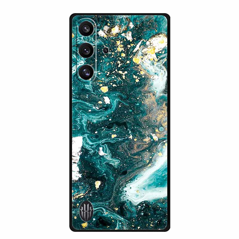 Für ZTE nubia Red Magic 10 Pro 5G Hülle Tiere Weiches Silikon TPU Handyhüllen Rückseite für REDMAGIC 10 Pro+ Mode Wolf Fundas