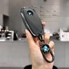 BAES5 New 2025 NEW Metal Car Key Case Cover Shell Fob For BMW i7 X7 G07 LCI iX I20 X1 U11 7 Series G70 G09 XM U06 G81 M3 2023 Protecto