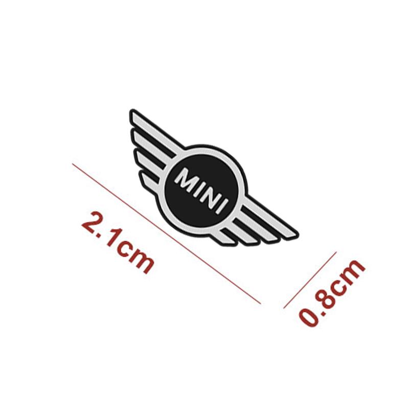 3D Metal Car Emblem Badge Stickers Decorative Decals For MINI WORKS One Cooper JCW R60 R59 R58 R57 R56 R55 R53 R52 F55 F56 F54.