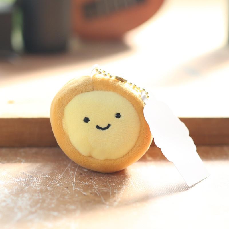 Egg Tart Jellycat Stuffed Animal Keychain Plush Toy Cute Gift For Decor Kids