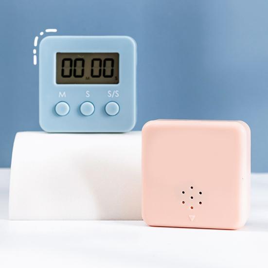 Timer Loud Sound Magnetic Back ABS Resin Nordic Style Digits Alarm