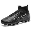 Men's Soccer Shoes Anti-slip TF/FG Football Boots Breathable Outdoor Grass Soccer Boot Low-Top Non-Slip Sports Soccer Sneakers