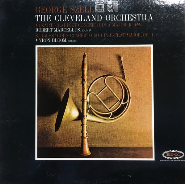 

LP Record GEORGE SZELL THE CLEVELAND ORCHEST Concerto In A Major For Clarinet an LC3841 EPIC US Classical Used