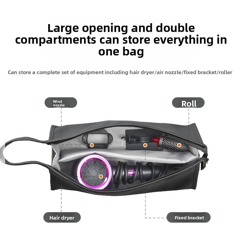 Borsa da Viaggio per Asciugacapelli Dyson in Materiale PU per Organizzazione Portatile