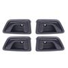Mechanical Interior Door Handle Replacement Set with Red Lock Indicators, ABS Frames, and Integrated Pull Levers 82610-1C000 82620-1C000 82610-1C020