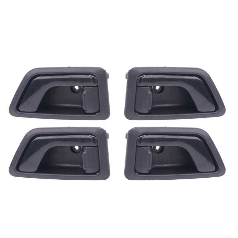 Mechanical Interior Door Handle Replacement Set with Red Lock Indicators, ABS Frames, and Integrated Pull Levers 82610-1C000 82620-1C000 82610-1C020