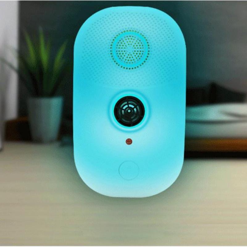 1-3W Bed Bug Dust Mite Eliminator Repeller White Mini Electronic Ultrasonic Mite Killer Controller Cleaner