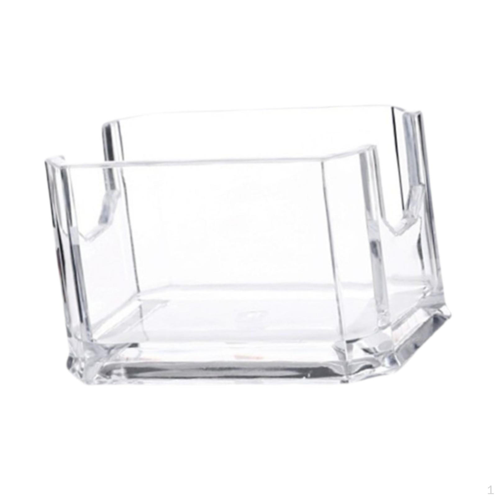 

Держатель для сахарных пакетиков, контейнер для хранения, классические пакетики для кофе и приправ, контейнеры для чайных пакетиков 8.2x5.2x5.1cm чистый