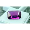 Emerald Cut Natural Ceylon Purple Sapphire 8-9 Ct Beautiful Certified Gemstone