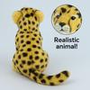 Lifelike Simulation Leopard Plush Toy Soft Hug Doll Children'S Birthday Gift Girl Boy Comfort Toy Home Decor Safety Certified