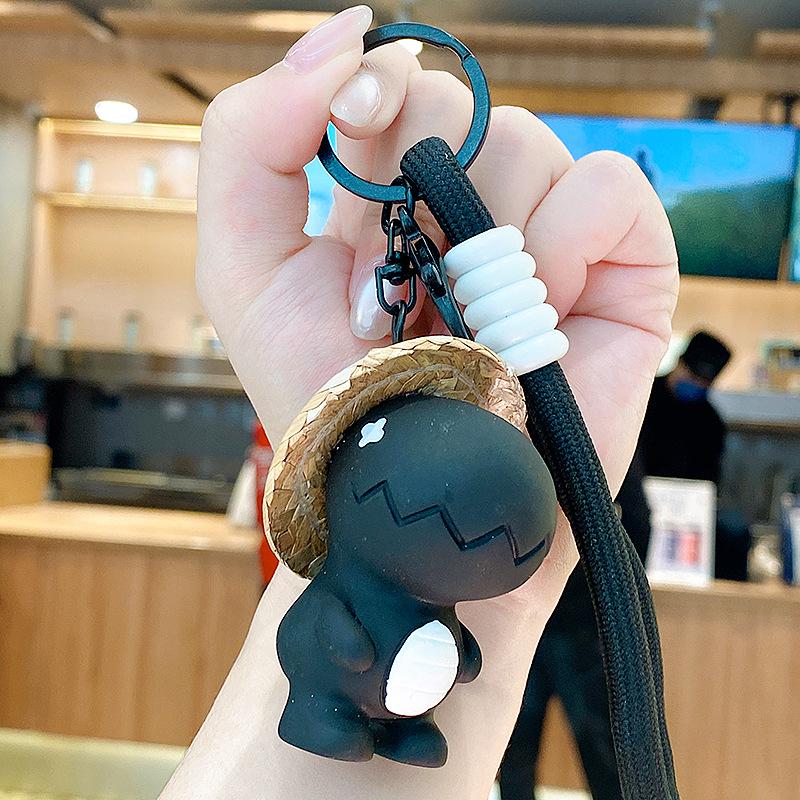 Exquisite Women's Resin Bear Keychain: Fashion Charm for Car, Backpack, or Bag