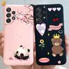 For Samsung Galaxy A23 5G Case Fashion Cute Clear Mate Men Women Soft TPU Silicone Phone Covers For Samsung Galaxy A23 4G Fundas
