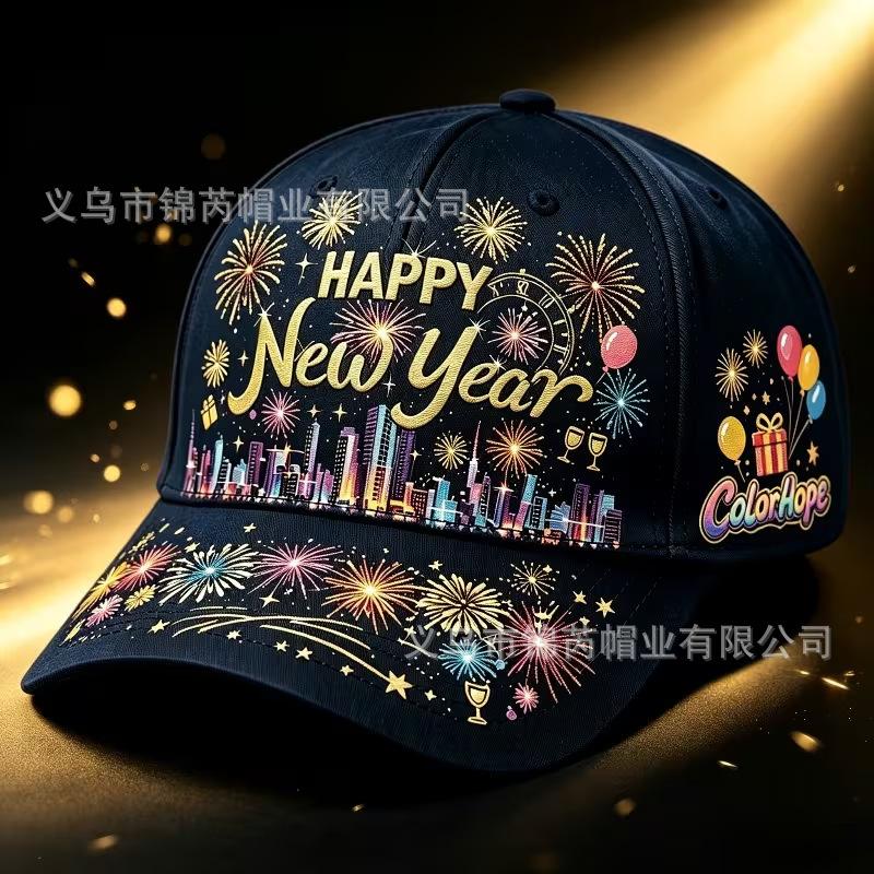 Fashion1D Digital Print Casual Vintage Baseball Cap Cycling Cap Santa Claus