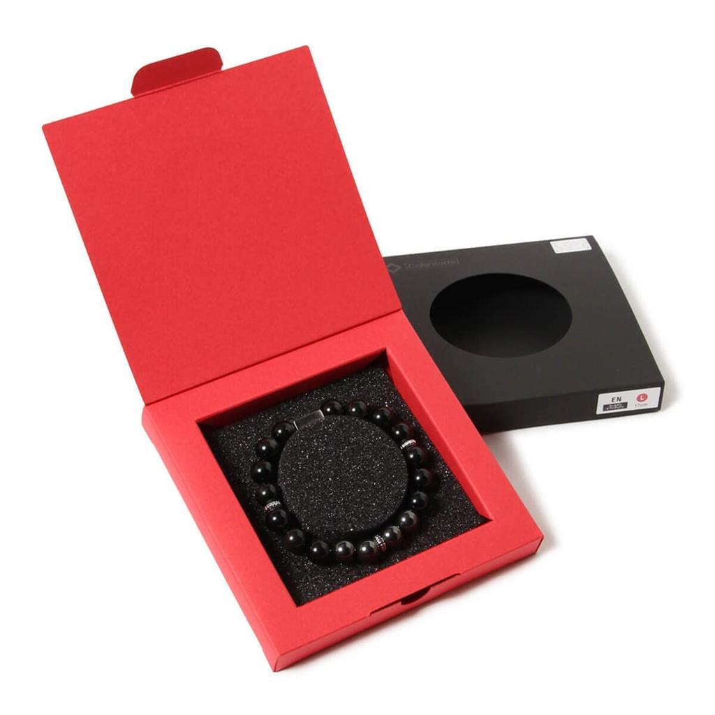 Colantotte Official Limited Edition Magnetic Accessory Loop EN Rose Quartz x Amethyst, Size M