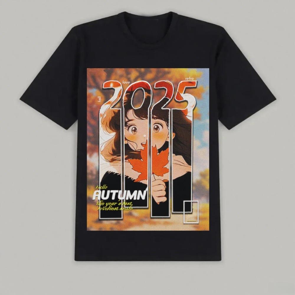 

Are Fashionable Hot High-quality Cotton Short-sleeved Couples Street Daily Style Printed Casual and High-quality Trend T-shirt S