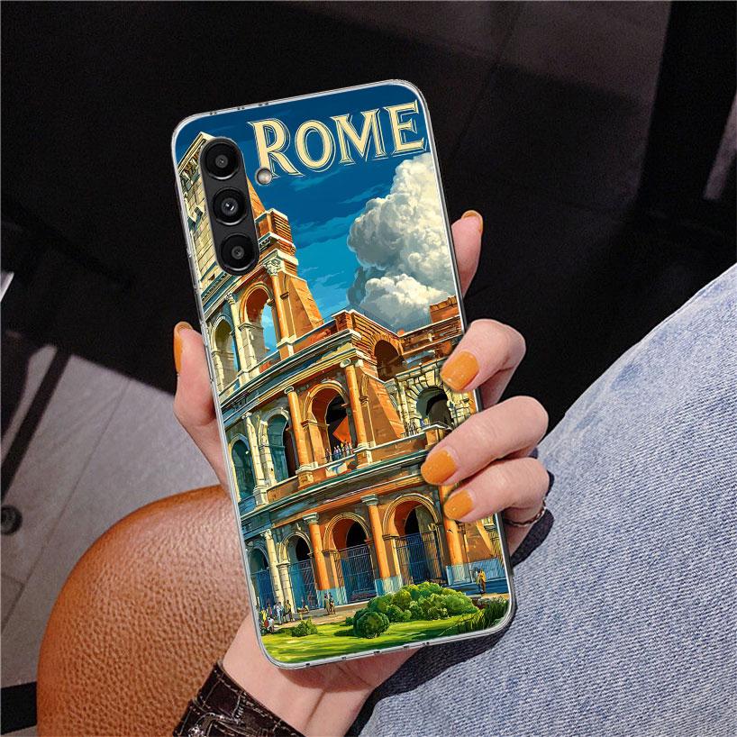 Roman Colosseum Phone Case For Samsung Galaxy A17 A16 A15 A14 A13 A57 A56 A55 A54 A53 A37 A36 A35 A34 A33 A26 A25 A24 A23 Galaxy
