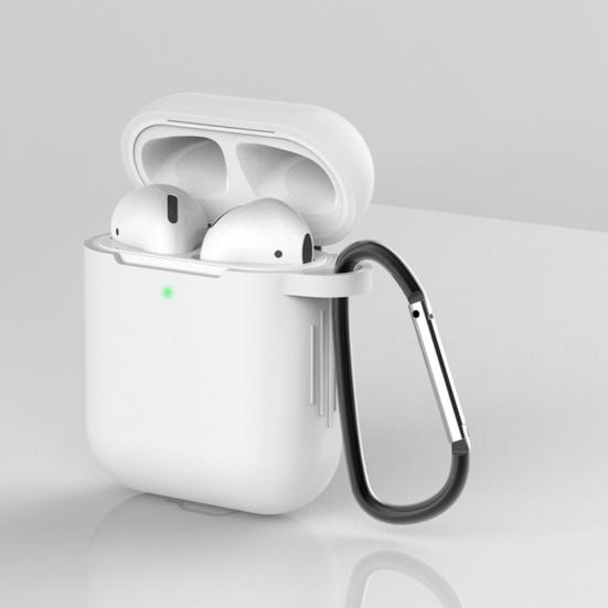 Silicone Mini Earphone Protective Case Storage Box with Lanyard for Air-Pods 1 2