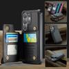 CaseMe Premium PU Leather Case For Samsung Galaxy S26+ S25 S24 S23 S22 S21 S20 Plus Ultra FE Card Wallet Holder Phone Back Cover Protector Skins