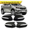 Pair Car Side Wing Rearview Mirror Cover For Kia Sportage KX5 2011 2012 2013 2014 2015 Rearview Mirror Caps Trims
