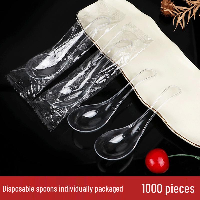 

Lufenglai Disposable Clear Plastic Spoons