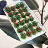 24pcs Realistic Mini Grass Clumps Dollhouse Micro Landscape Diy Garden Terrarium Diorama Building Model Landscape Accessories