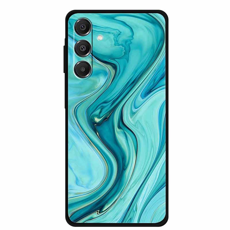 For SAMSUNG GALAXY A37 A57 5G Case Original Soft Silicone TPU Phone Cases Cover Samsung A57 A37 5G Fashion Protector Planet Capa