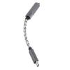 Type C To 4.4mm Headphone Jack Adapter Cable CX31993 Chip Cooperized Silver 384KHz 32bit Type C To 4.4mm Sound Adapter