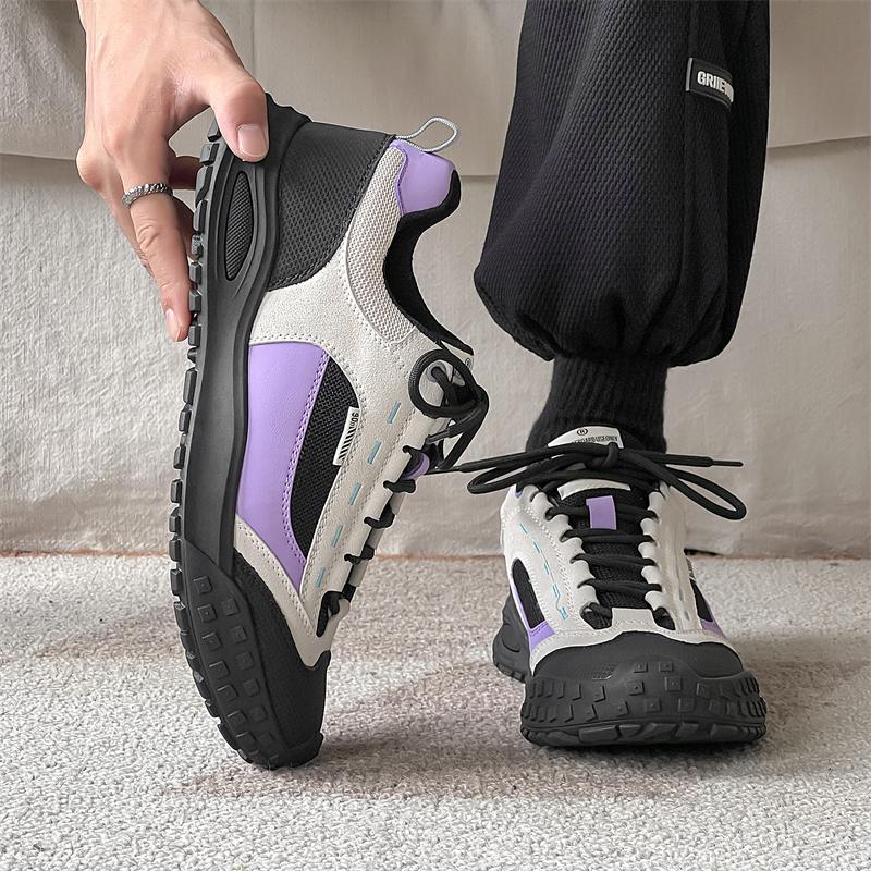 Men Women Hiking Shoes Outdoor Sneakers for Men New Comfort Casual Sneakers Walking Shoes Non-Slip Wear Resistant Travel Shoes